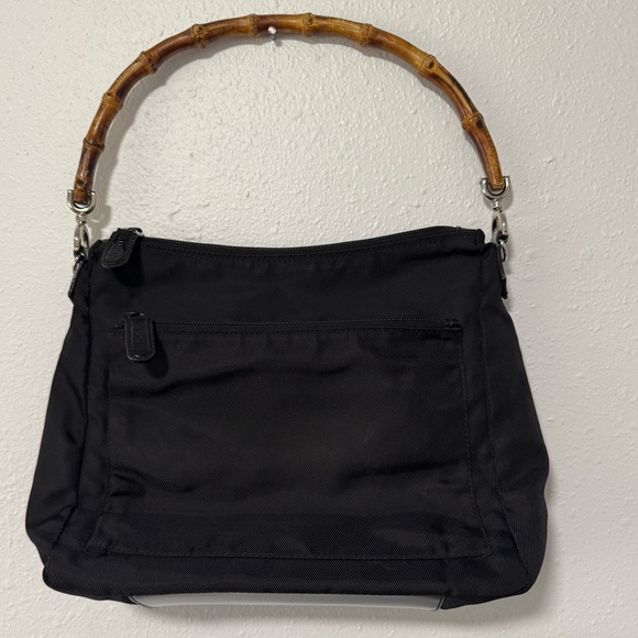 EUC Vintage Gucci Bamboo Hobo Handbag - Picture 1 of 14